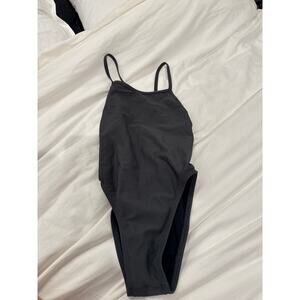 Jolyn swimwear Perry Swim Onesie (Darks) - Asphalt / 26